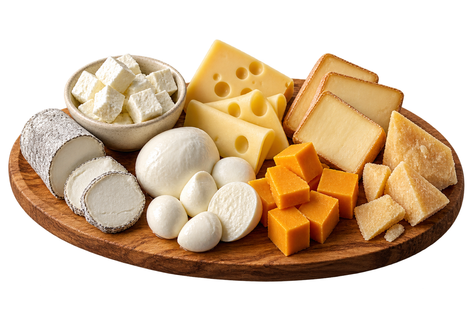 Plateau des fromages disponibles